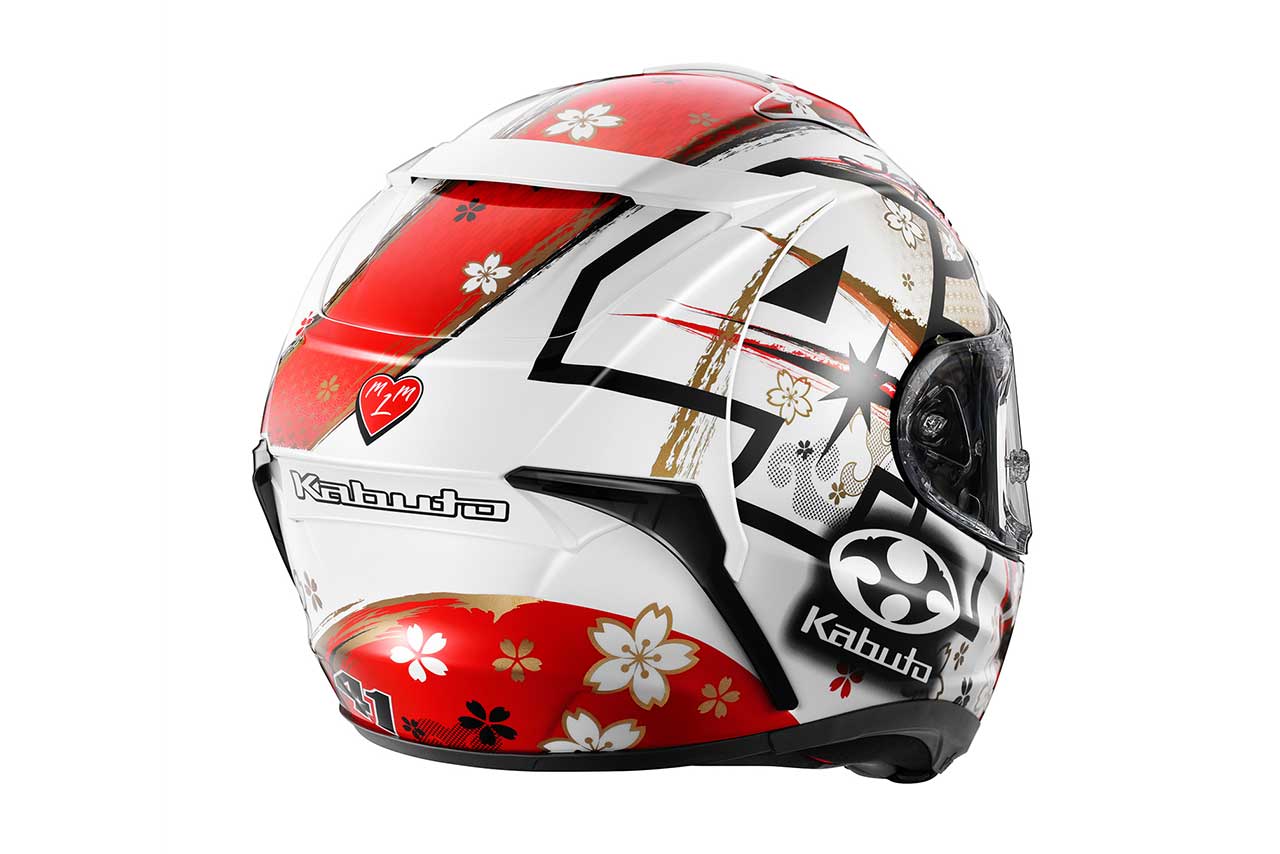 アレイシ・エスパルガロのレプリカヘルメット『KABUTO F-17 Mips ALEIX