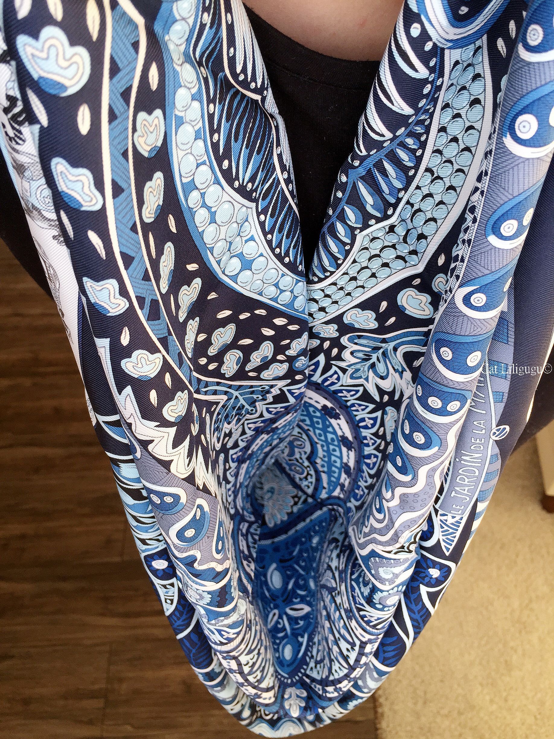 エルメス)カレ90《マハラニの庭》 90スカーフ (HERMES/スカーフ