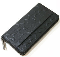 シグネチャー COACH アコーディオン ウォレット F58113黒 (Coach/長