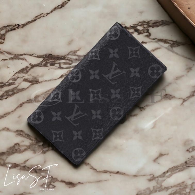 完売前に！LV☆ポルトフォイユ・ブラザ モノグラム・エクリプス (Louis