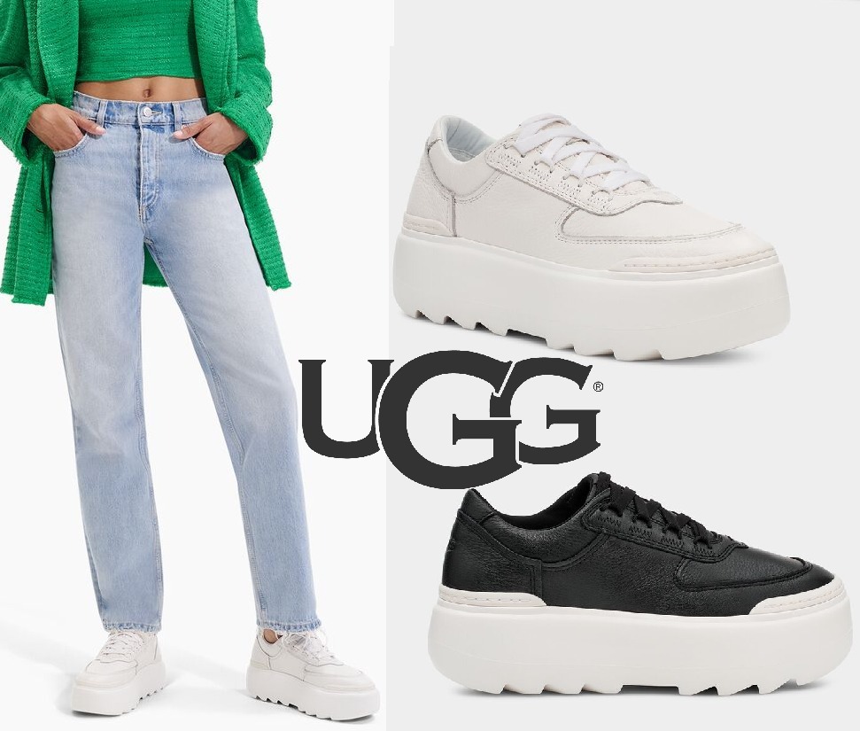 SALE【人気】アグUGG Marin Mega Lace 厚底 スニーカー (UGG