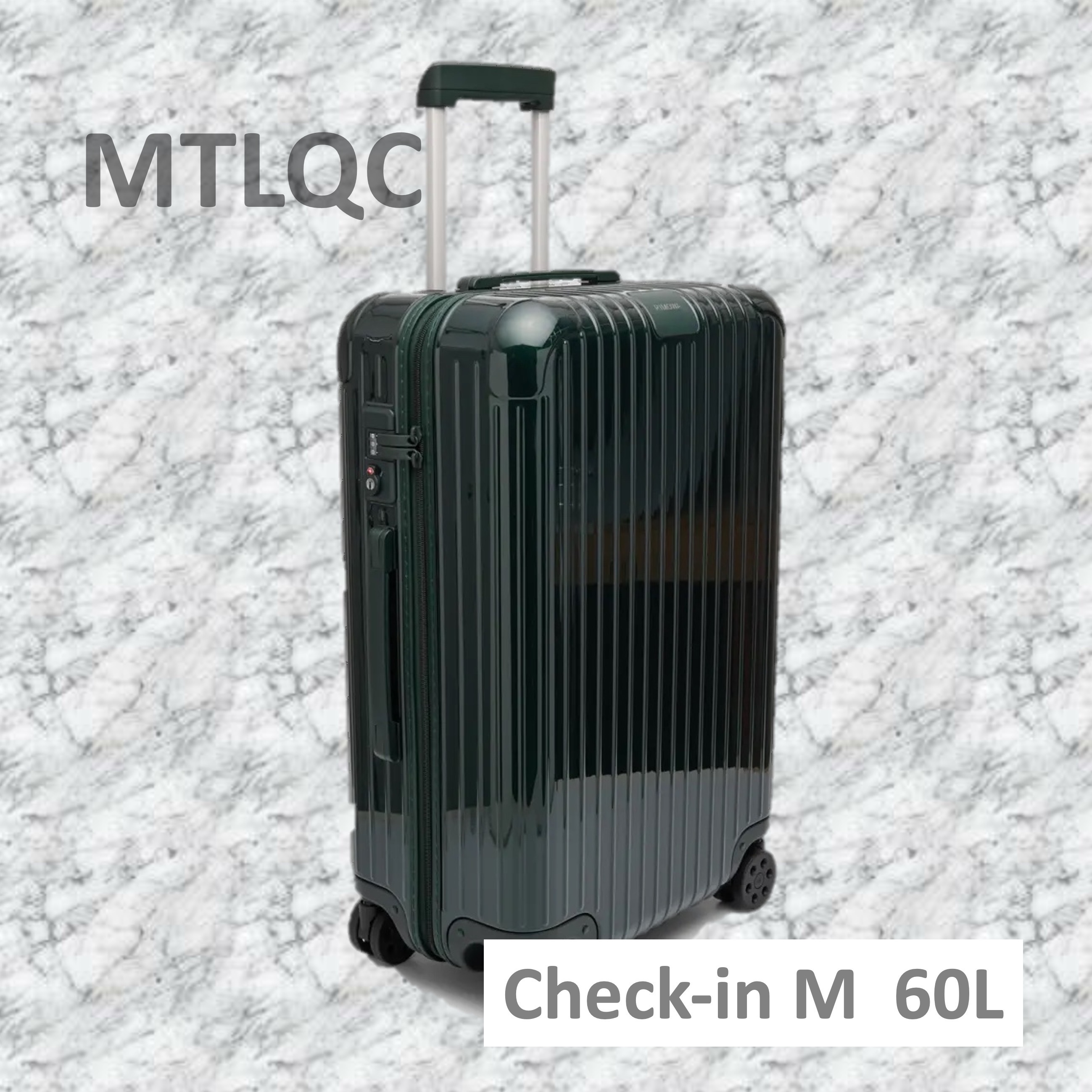 RIMOWA リモワ Essential Check-in M 60L グロスグリーン (RIMOWA