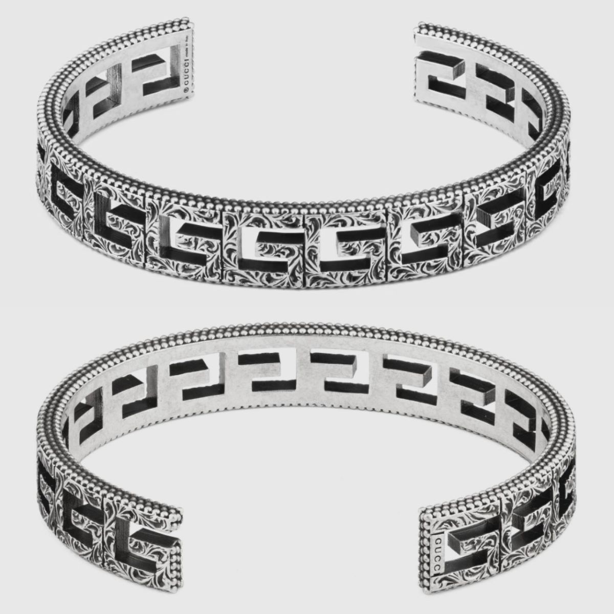 数量限定☆GUCCI☆スクエアG カフブレスレット バングル (GUCCI