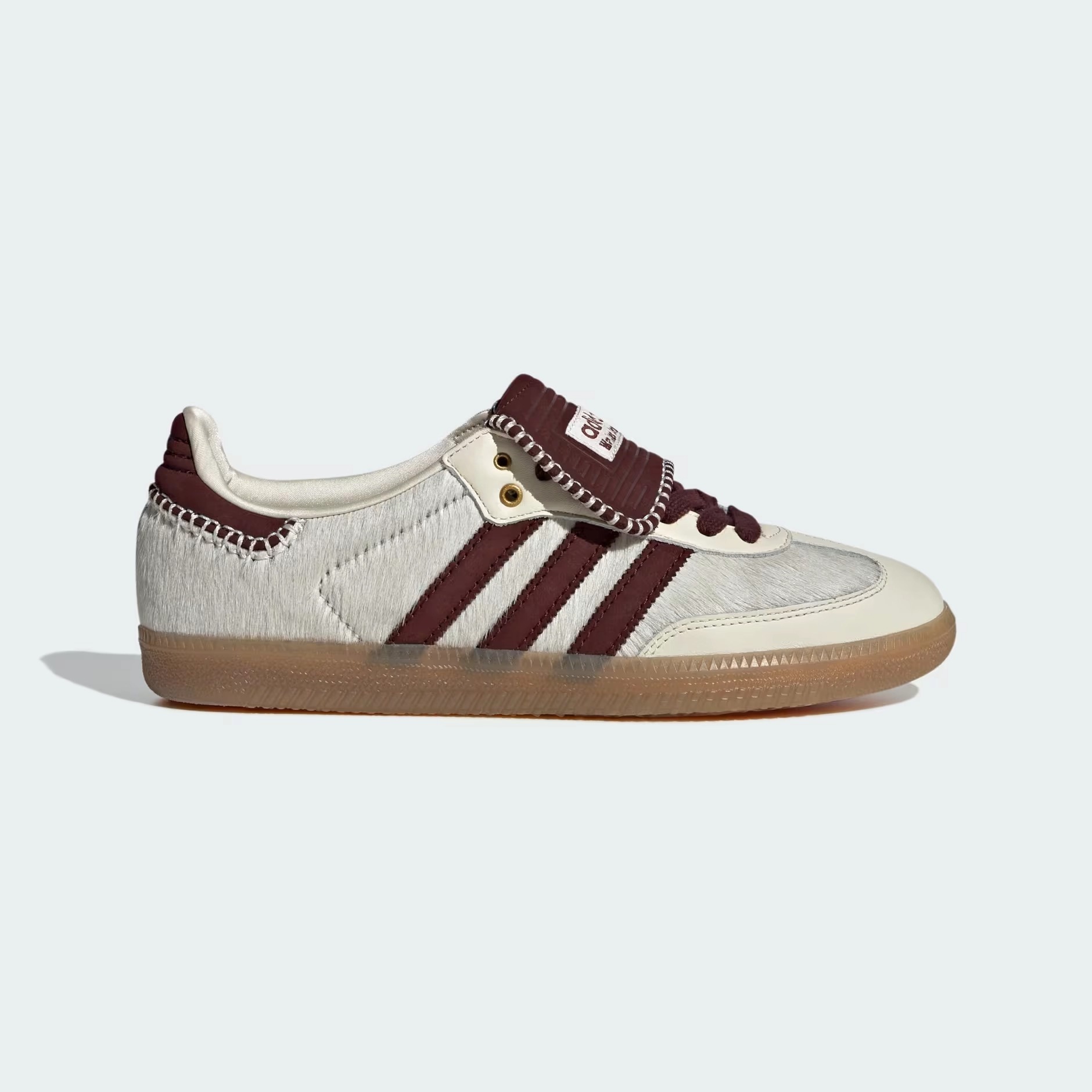 Adidas x Wales Bonner】Pony Tonal Samba IE0586 White Brown (adidas