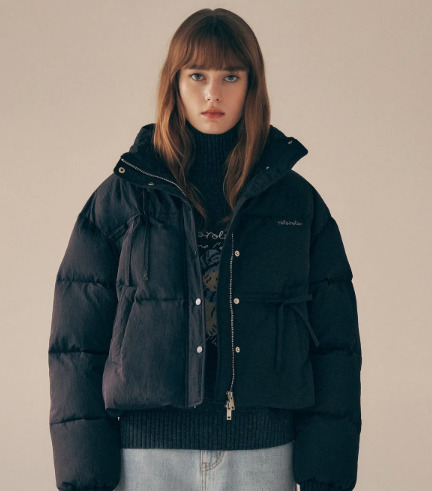 ウォニョン着用☆韓国 rolarola RIBBON WELLON PADDING (rolarola