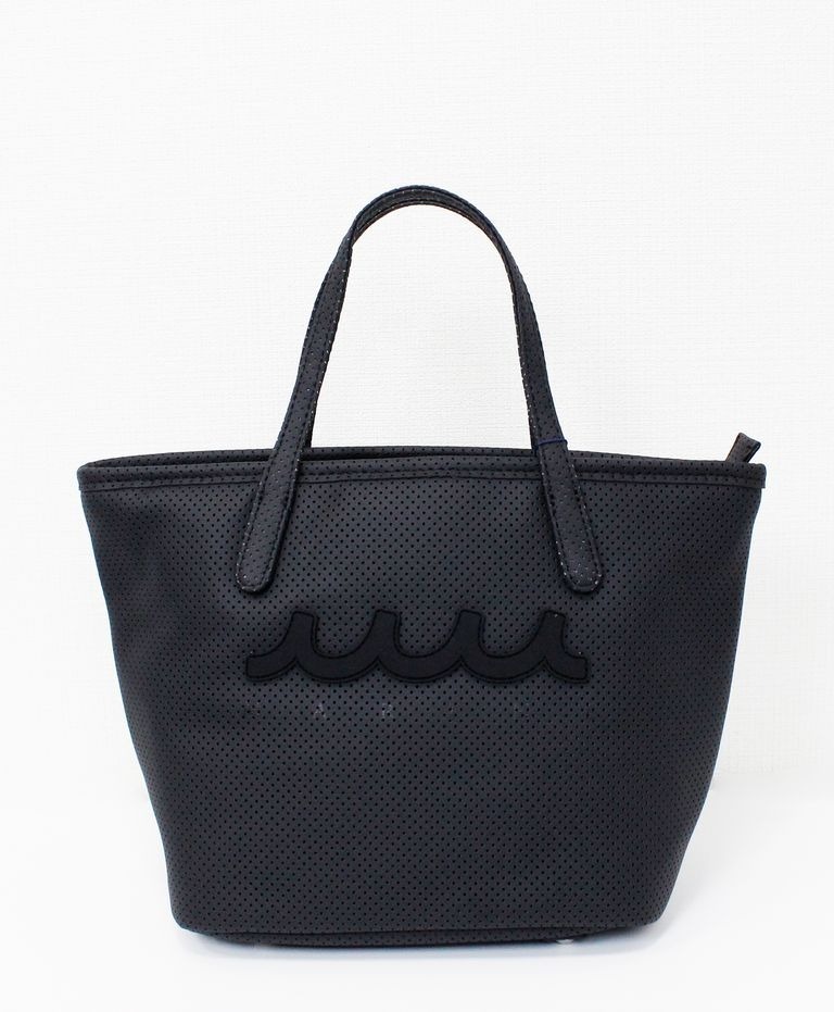 muta MARINE】パンチングエシカルレザーミニトートバッグ (muta/トート