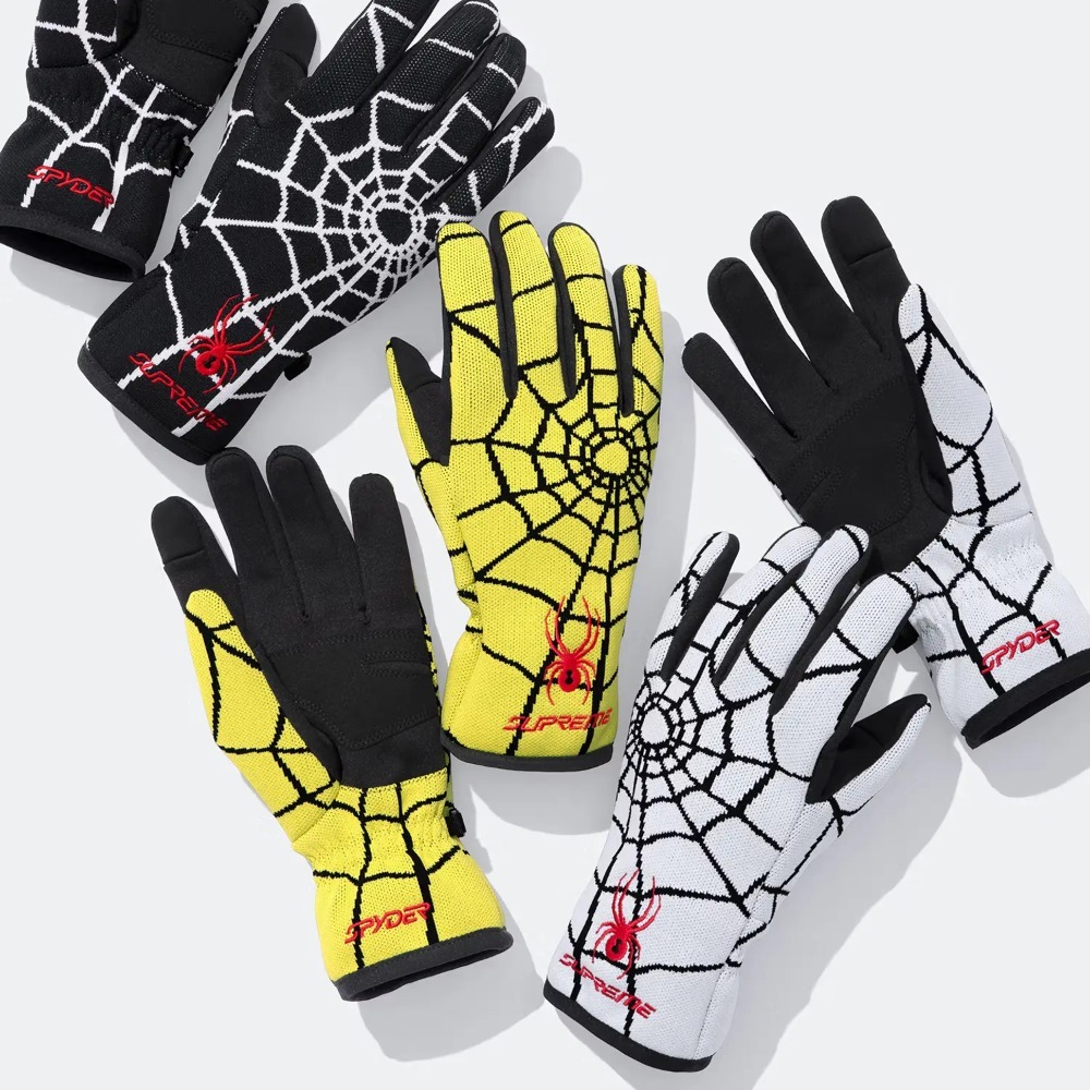 Supreme x Spyder】Gloves☆Black☆24FW☆ (Supreme/手袋) 114042927