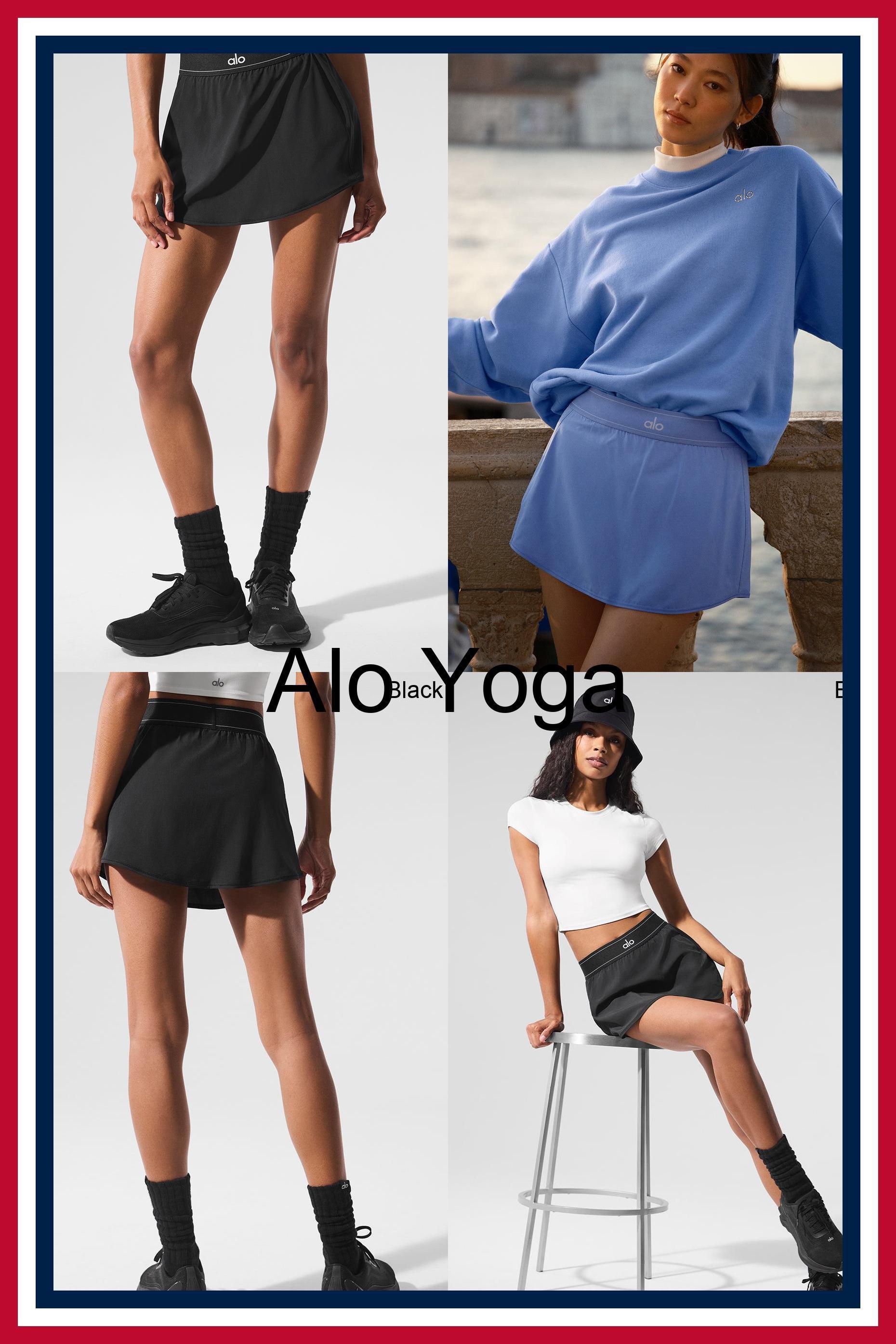 Alo Yoga] Match Point Tennis Skirt (ALO Yoga/ミニスカート