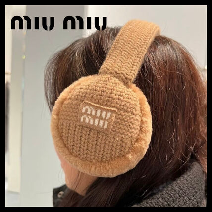 MiuMiu(ミュウミュウ) イヤーマフ(レディース) - ブランド通販のBUYMA