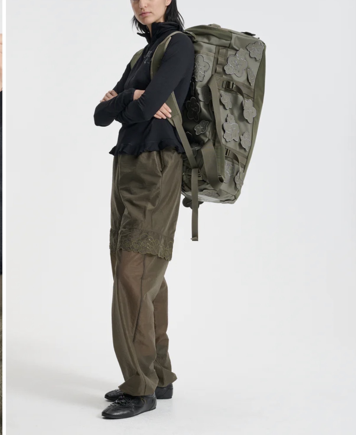 完売必至】Cecilie Bahnsen × THE NORTH FACE コラボ バッグ (CECILIE