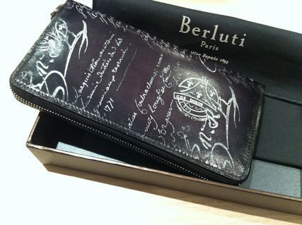 関税込◇限定シルバーパティーヌ希少品!! ベルルッティ ITAUBA