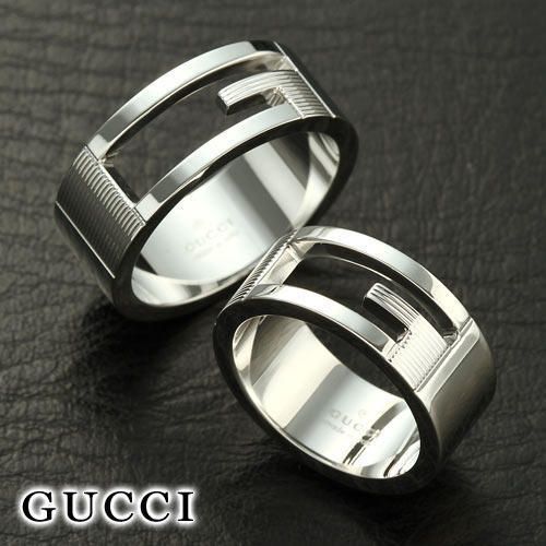 国内即発☆GUCCI☆ペア割引あり♪ グッチGリング SIZE 7-25号 (GUCCI