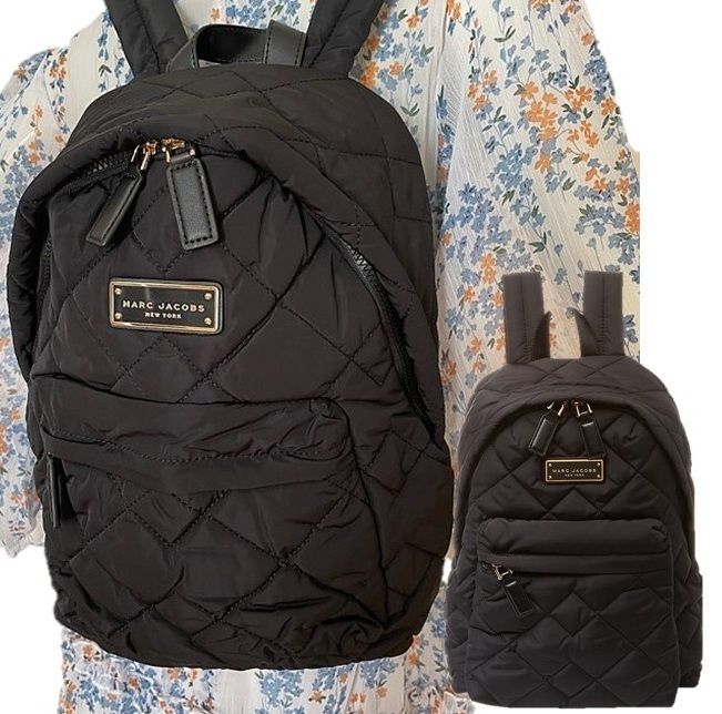 新作SALE! キルティング ナイロン バックバック 関税☆送料込♪ (MARC