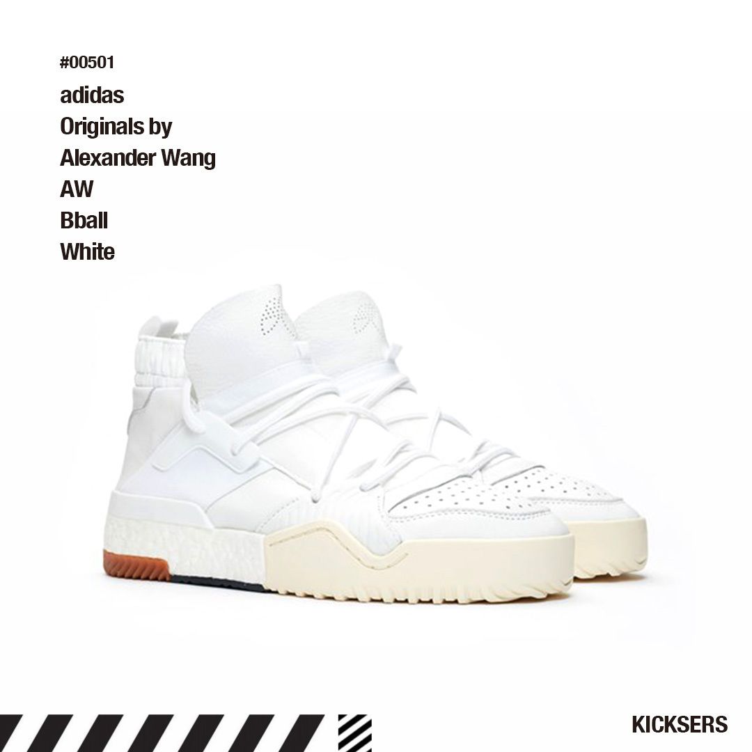 人気話題最新！adidas x Alexander Wang AW Bball White (Alexander