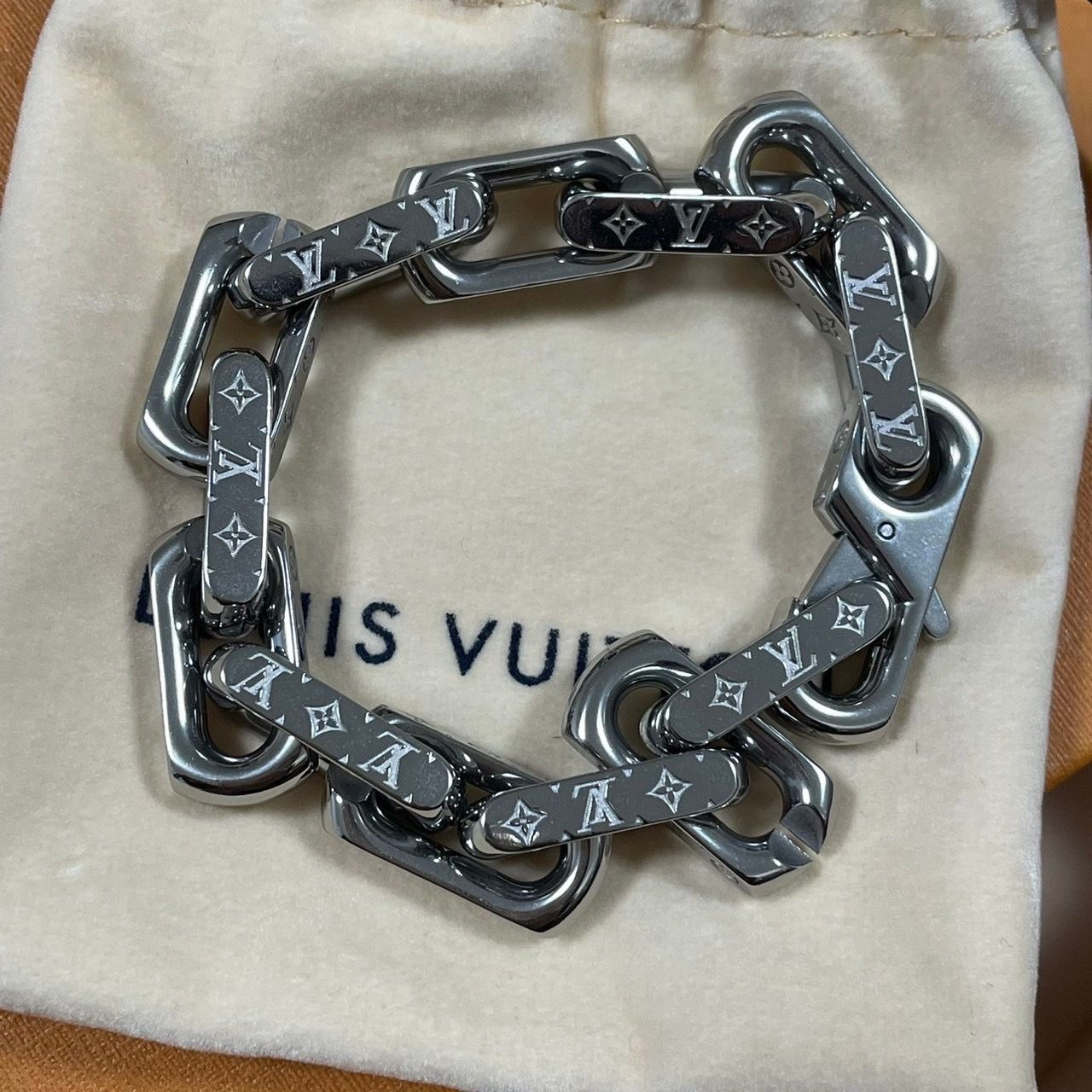 LV】チェーンブレスレット モノグラム◇CHAIN BRACELET (Louis Vuitton