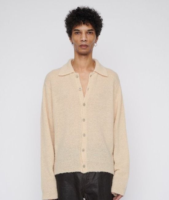 OUR LEGACY EVENING POLO CAMEL FUZZY ALPACA (OUR LEGACY