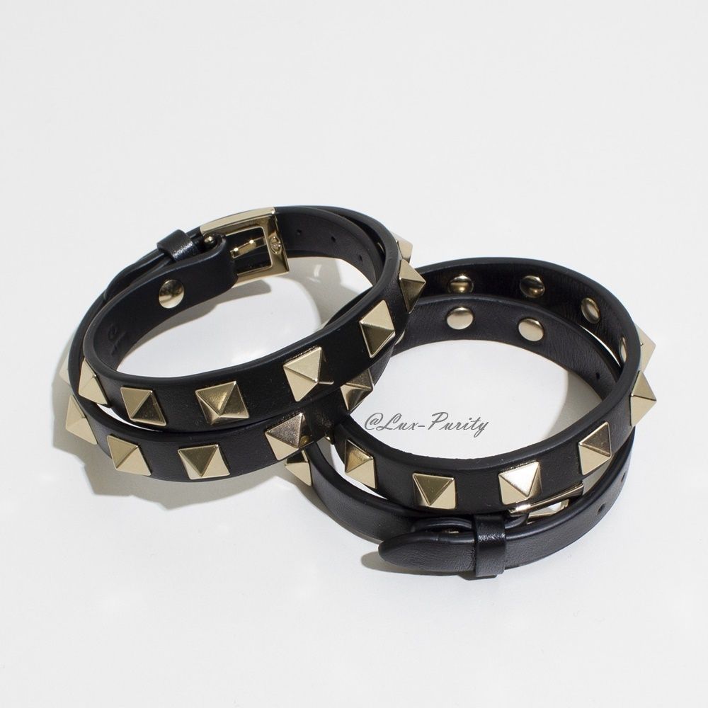 関税送料込み- VALENTINO ロックスタッズ ブレスレット (VALENTINO