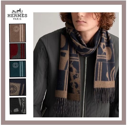 選べる6色！【エルメスを5万円代で】HERMES カシミア マフラー
