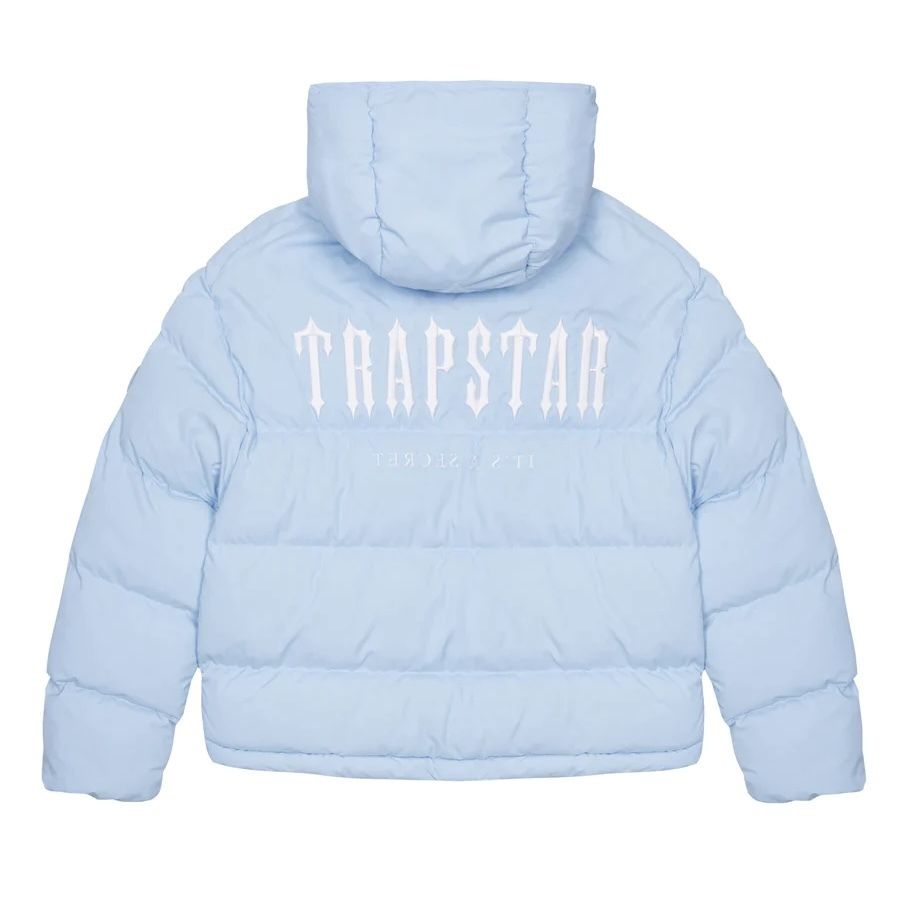 Trapstar London☆HOODED PUFFER ジャケット 2.0 ICEBLUE (Trapstar