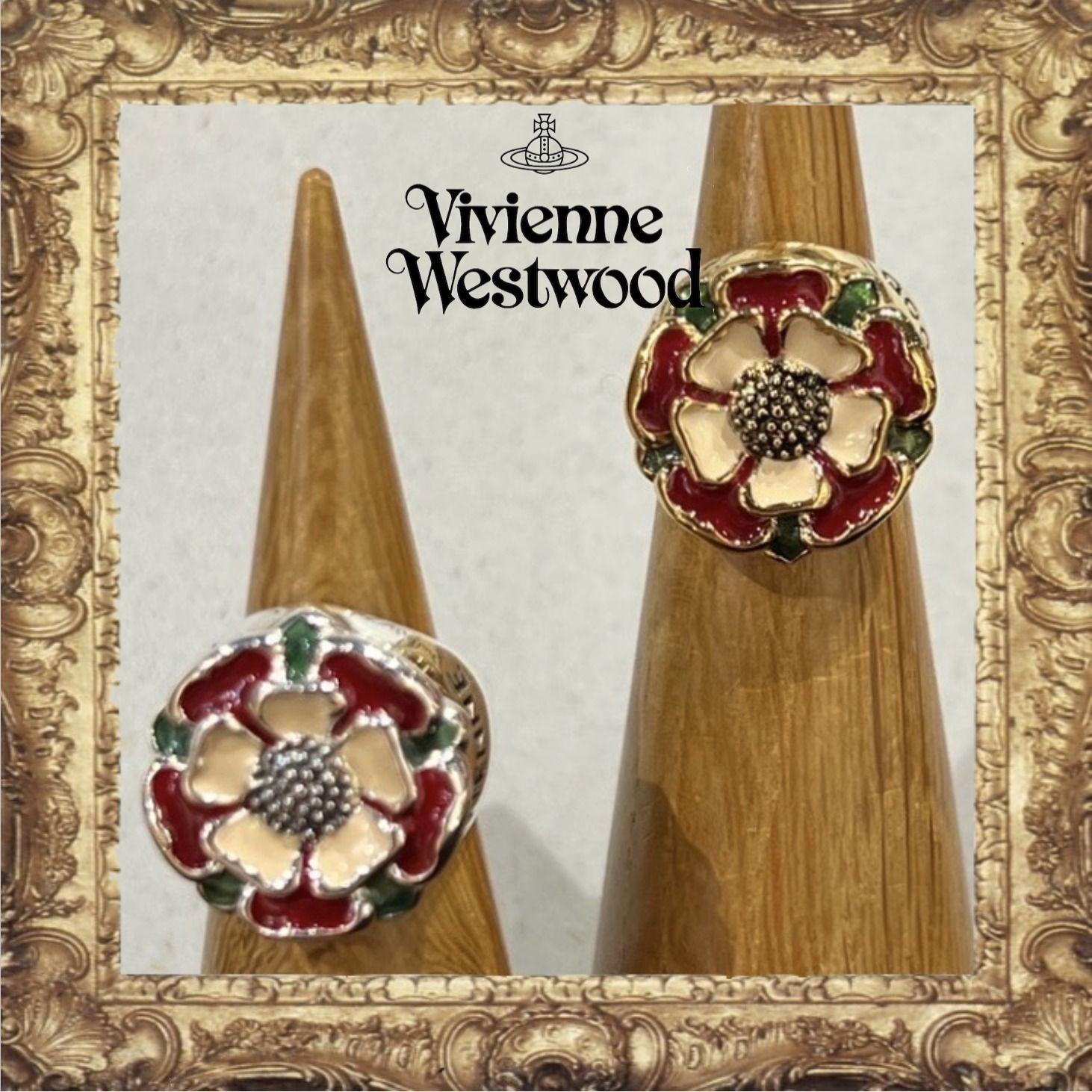 ☆希少復刻☆Vivienne Westwood Tudor Rose リング (Vivienne Westwood