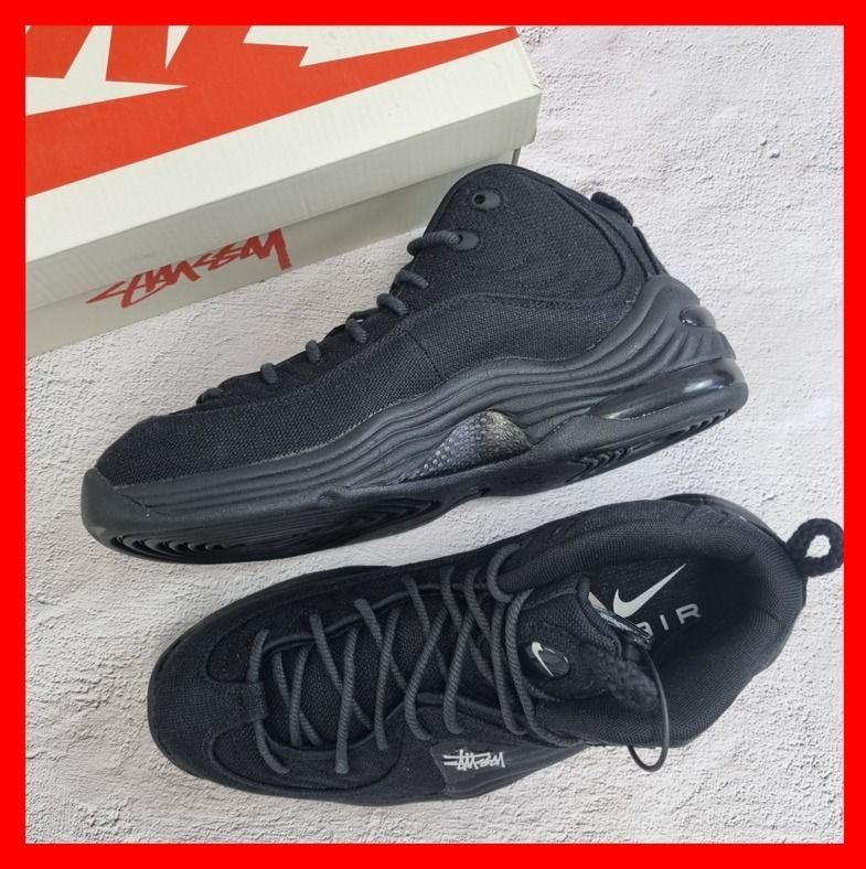 ☆【Nike x Stussy】☆Nike x Stussy Air Penny II Black☆ (STUSSY