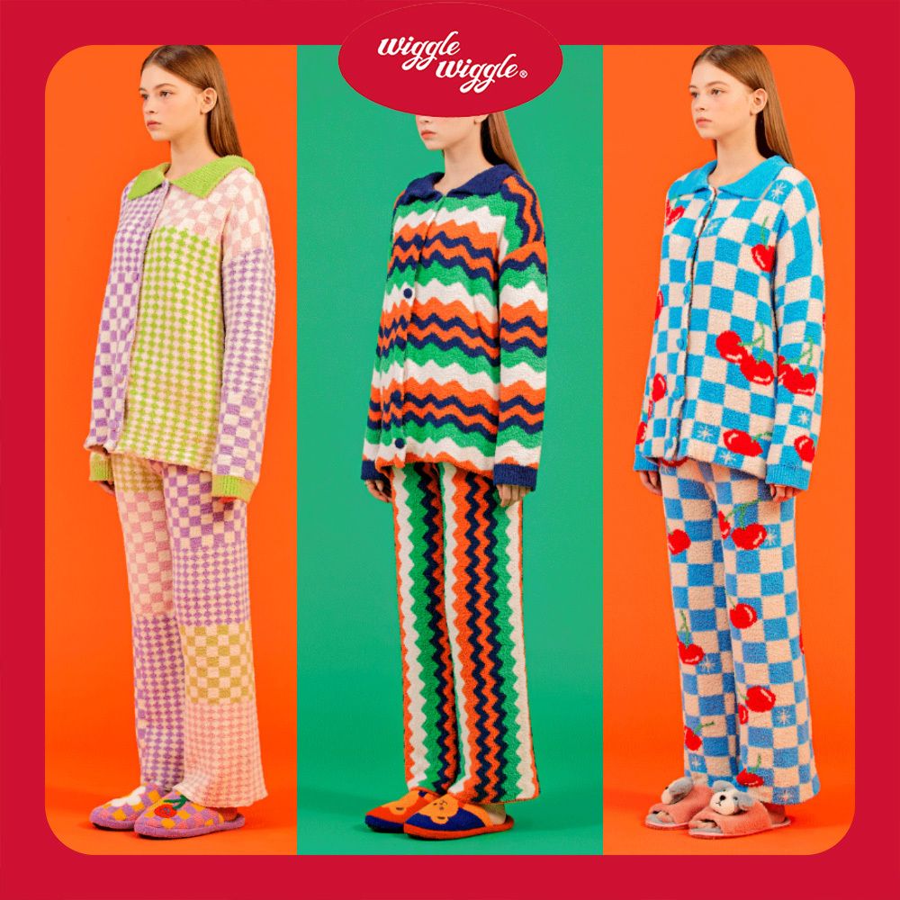 Wiggle Wiggle】Pajama Set Long ver [3Type] (wiggle wiggle/ルーム