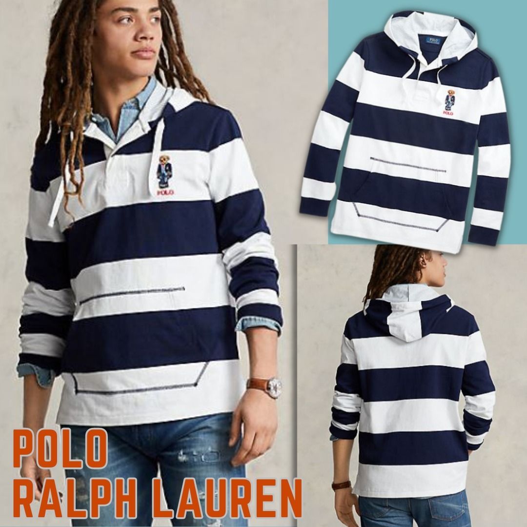ポロベア【Polo Ralph Lauren】ジャージー フード ラガー シャツ (POLO