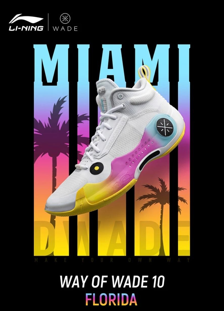 送料関税込み[LI-NING] WADE連携開発WAY OF WADE 10☆大人気☆ (LI