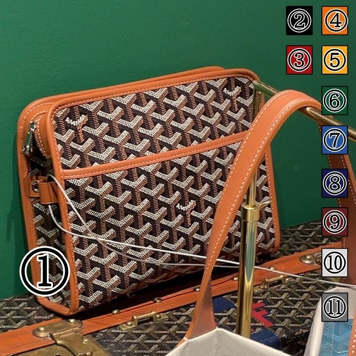 すぐ届く】〇GOYARD ジュバンス MM ポーチ ギフト包装可 (GOYARD