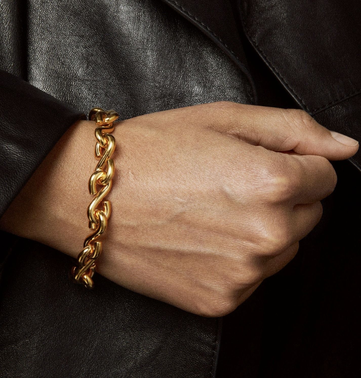 ALL BLUES☆S thick ブレスレット ゴールド【関税送料込】 (All Blues