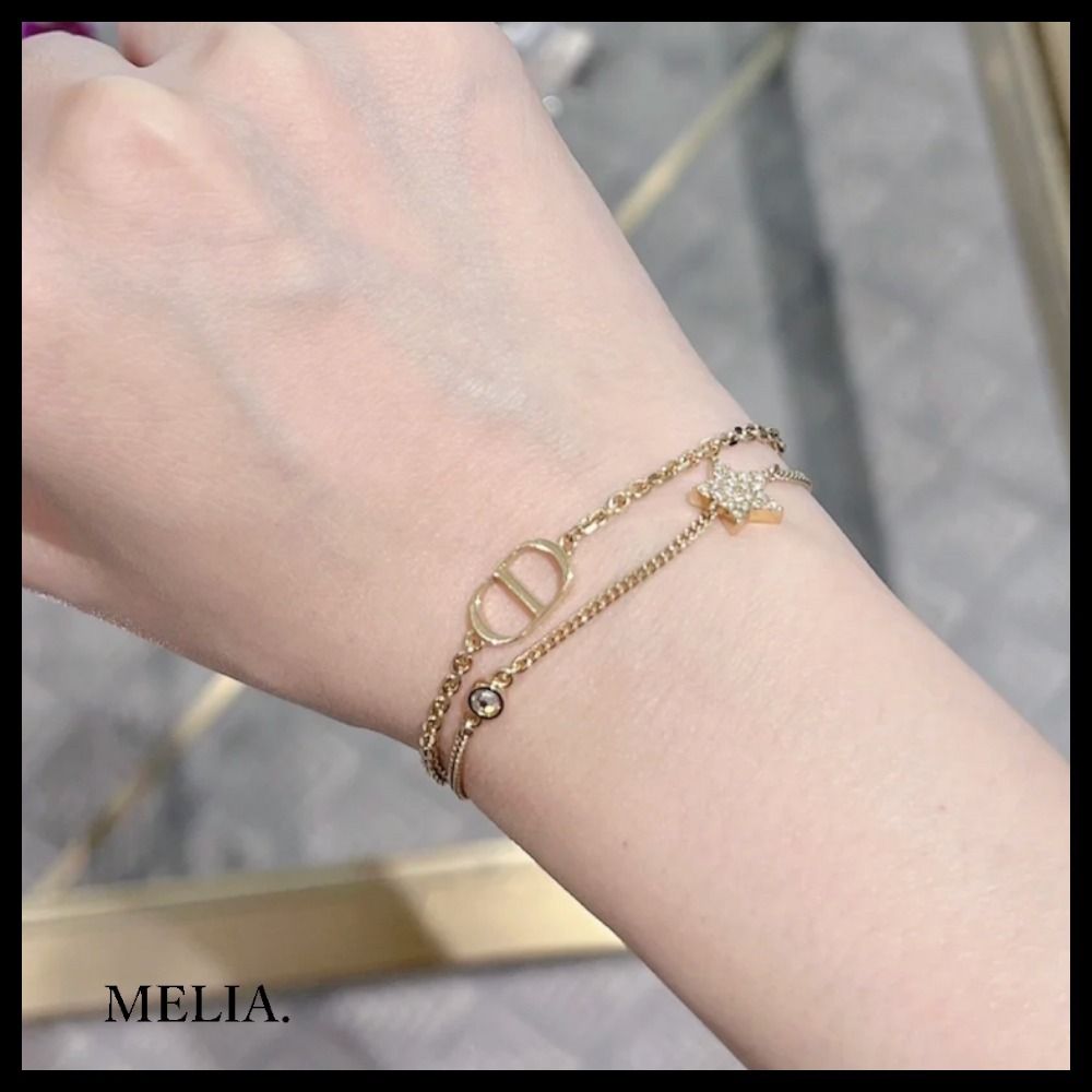 ギフトやご褒美に♡】DIOR PETIT CD ダブルブレスレット (Dior