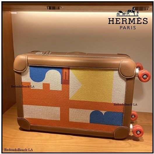 超希少】バカンス気分で出掛けたい☆HERMES☆スーツケース (HERMES