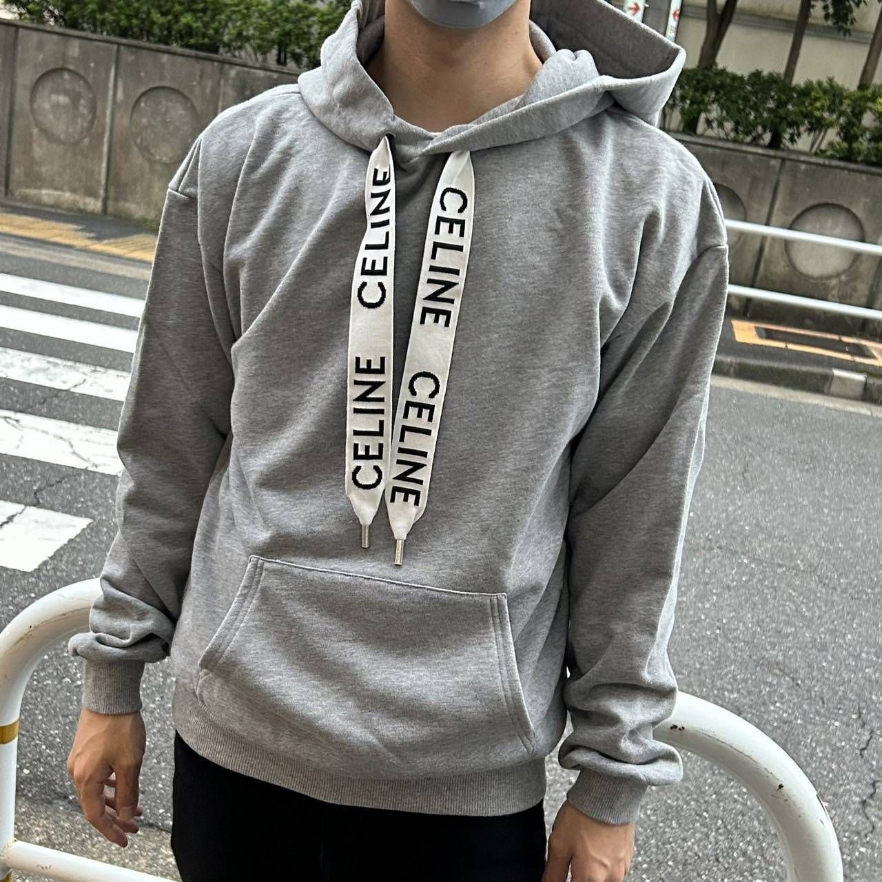 □CELINE□ セリーヌ フード付き ルーズスウェット (CELINE/パーカー