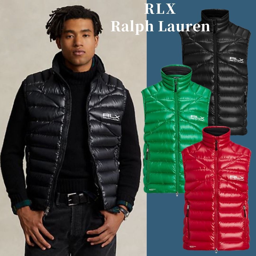 新着【RLX by RALPH LAUREN】Water-Repellent Down Vest (RLX/ダウン