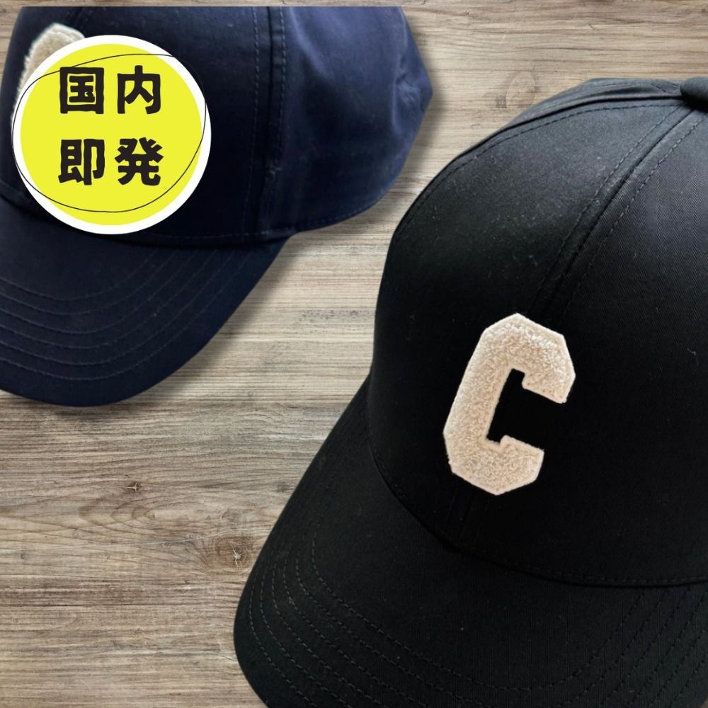 国内即発*CELINE*イニシャル ベースボールキャップ (CELINE/キャップ