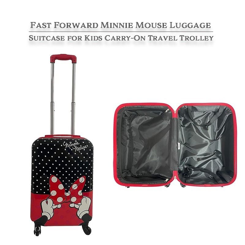 ディズニー ミニーマウス スーツケース キッズ Disney luggage (スーツ