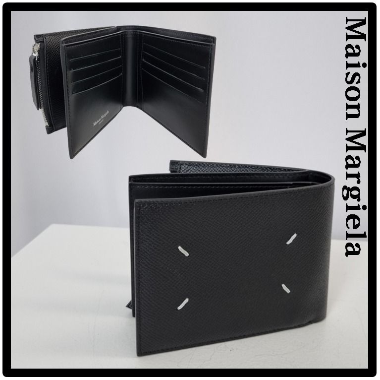 ☆関税込☆Maison Margiela☆ステッチ 二つ折り財布 ウォレット