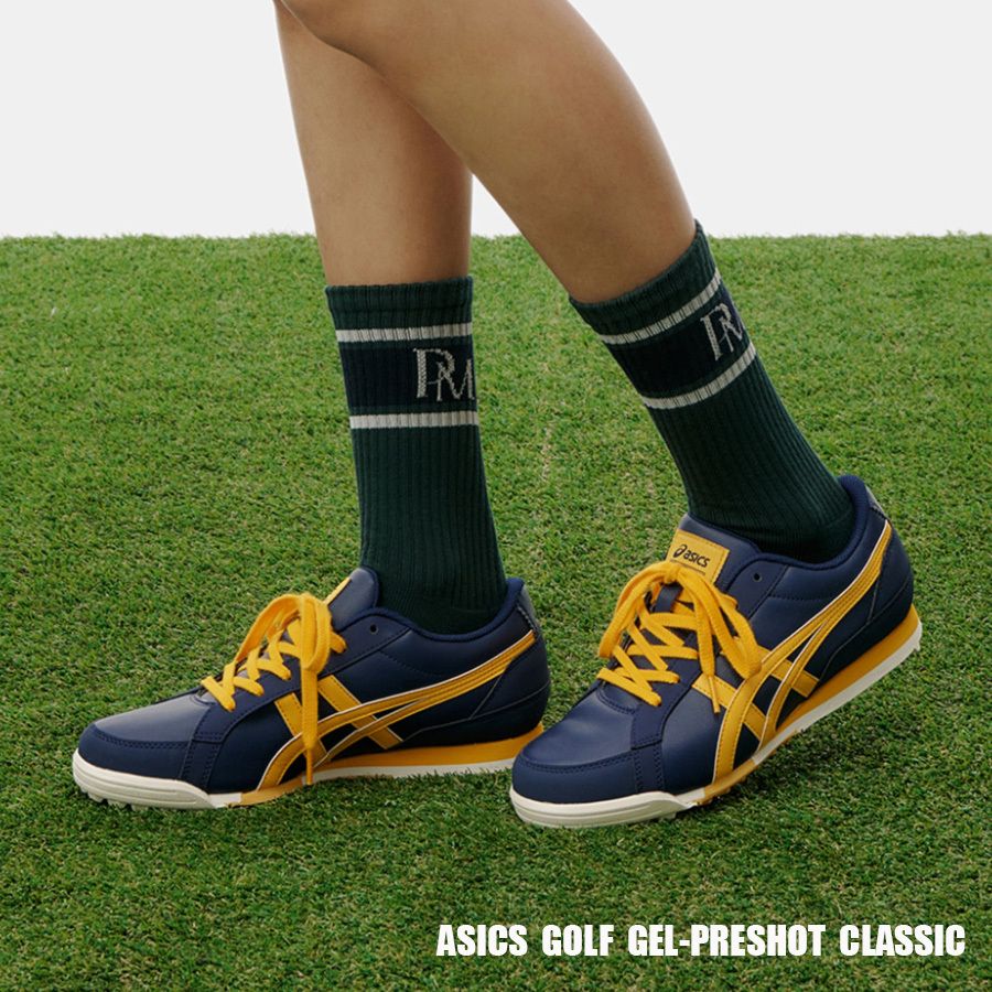 ASICS☆GEL-PRESHOT CLASSIC☆スパイクレス ゴルフシューズ (asics