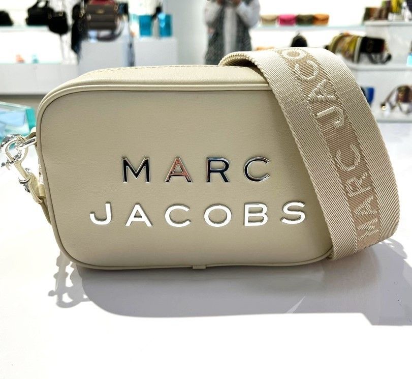 Marc Jacobs ロゴ レザー クロスボディ ショルダー 関税送料込 (MARC