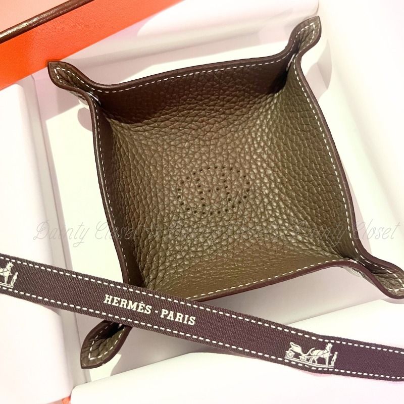 人気☆エルメス ヴィドポッシュ ミニ トレイ ミーズ エ ルランス