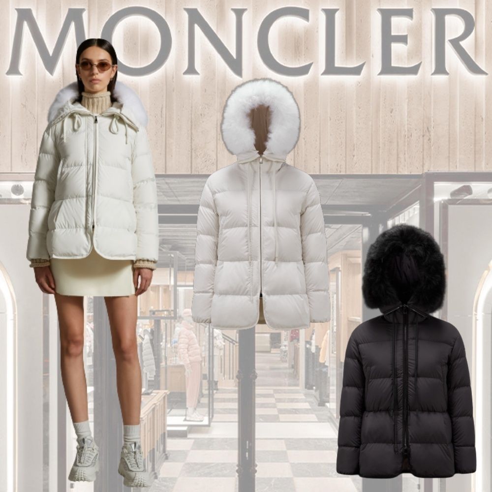 MONCLER(モンクレール)】Locustelle ☆ファーダウンジャケット