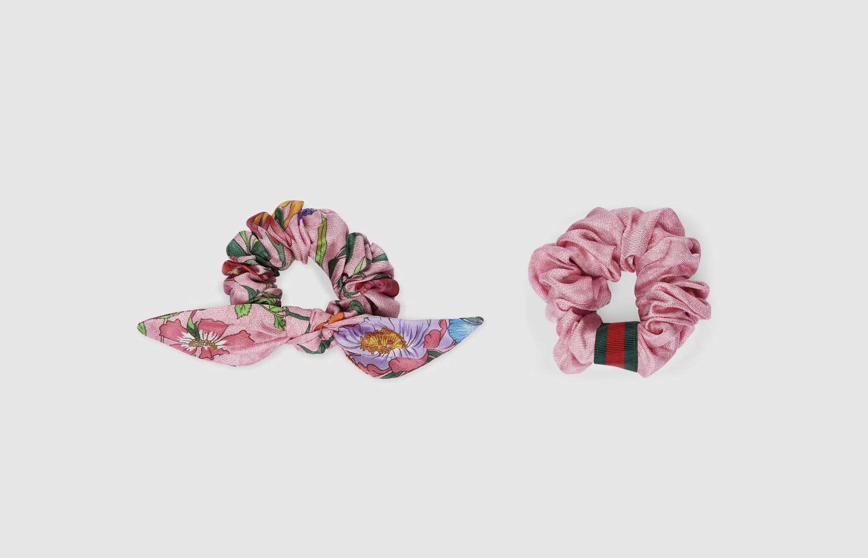 ギフト♪【国内発送☆GUCCI】GGシルク シュシュ セット (GUCCI/ヘア