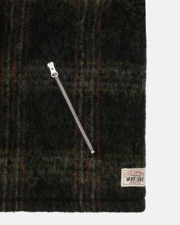 ☆関税込☆Stussy☆MOHAIR CLUB JACKET☆ジャケット (STUSSY/アウター