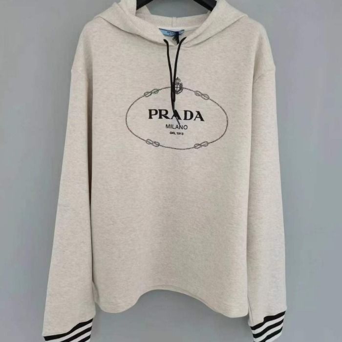 ☆Prada プラダ☆オーバーサイズ コットンフリースパーカー (PRADA