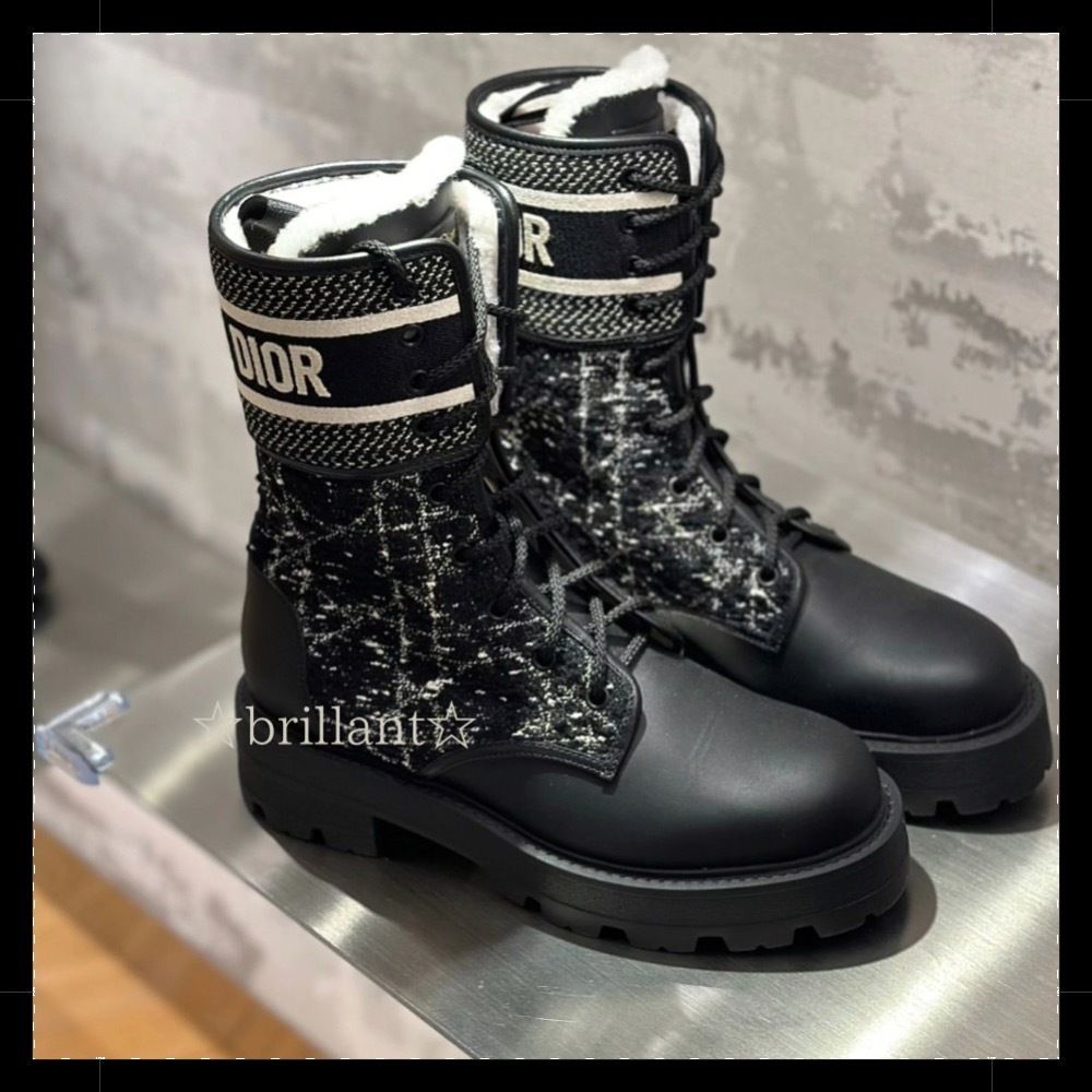 ☆国内発送☆】DIOR D-MAJOR ショートブーツ (Dior/ショートブーツ