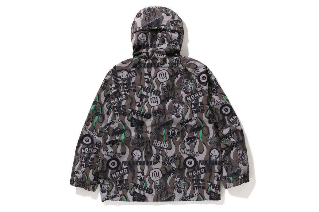 A BATHING APE】アベイシングエイプ スノーボードジャケット (A