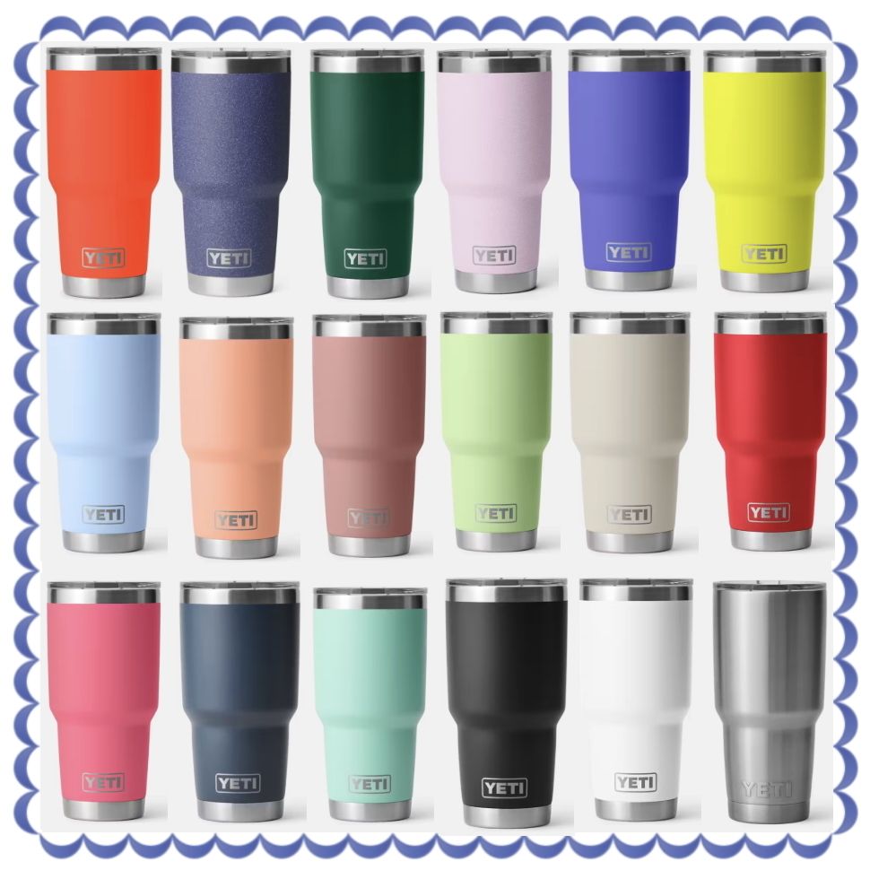 YETI タンブラー RAMBLER 30 OZ TUMBLER 885mL 二重壁真空断熱 (YETI