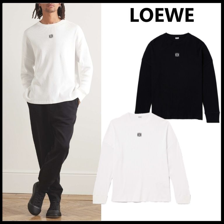 LOEWE】ロエベ オーバーサイズフィット ロングスリーブTシャツ (LOEWE