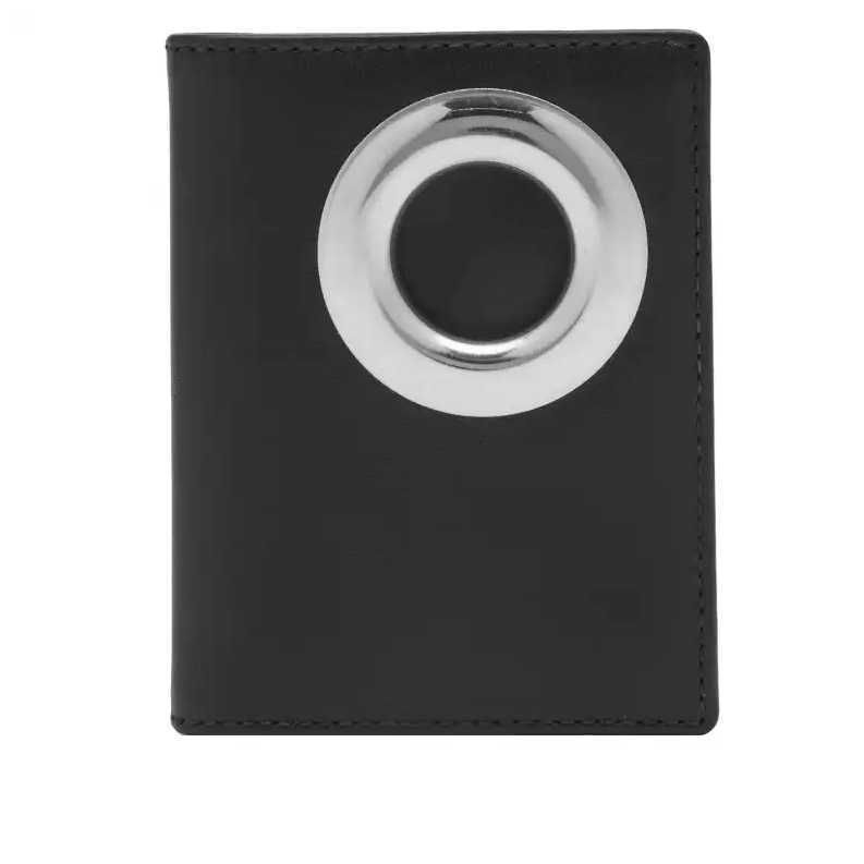 関込】COMME des GARCONS◇シルバー アイレット カードケース (COMME