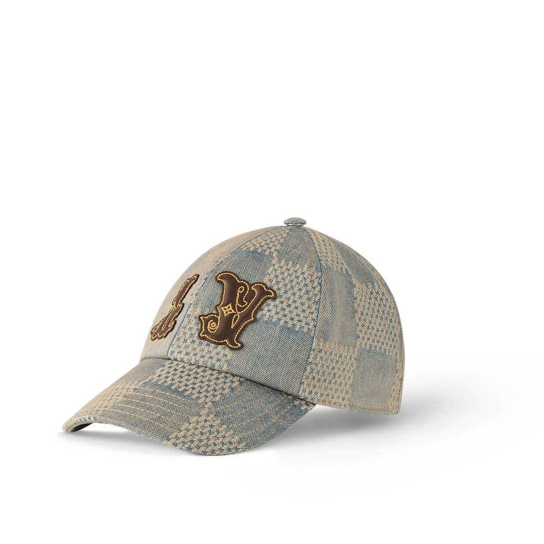 ダミエとLVロゴがおしゃれ♪】ルイヴィトン☆キャップ (Louis Vuitton